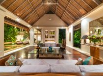 Villa Nalina, Living room area