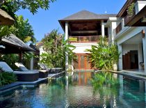 Villa Aliya, View of Villa from the Pool