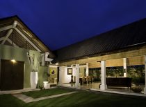 Villa Noa, Living Room at Night