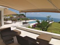 Villa Anugrah, Outdoor living area with views