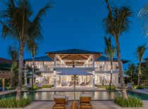 Villa Marang, Pool at Night